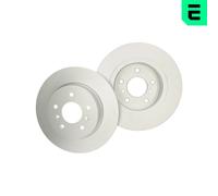 OPTIMAL 2x Disco Freno Posteriore Ø290 MM Pieno per Nissan Qashqai II J11 J11_