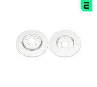 OPTIMAL 2x Disco Freno Posteriore Ø300 MM Pieno per Audi A4 Avant 8K5 B8 2.0 Tdi