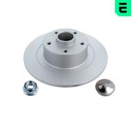 OPTIMAL 2x Disco Freno Posteriore Ø300 MM Pieno per Renault Laguna Coupé DT0/1