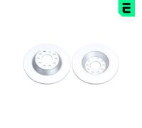 OPTIMAL 2X Disco Freno Posteriore Ø302 Mm Voll Per Audi A6 Avant 4F5 C6 3.0 TDI