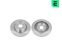 OPTIMAL 2X Disco Freno Posteriore Ø326 Mm Per Jaguar S-Type X200 2.7 D XF