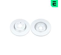 OPTIMAL 2x Disco Freno Posteriore Ø331 MM Pieno per Benz M - Classe W163 ML