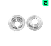 OPTIMAL 2x Disco Posteriore Ø315mm Pieno per Mitsubishi Pajero Klasseic V2_W