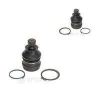 OPTIMAL 2x Giunto di Supporto Guida Anteriore Sinistra Dx per Mitsubishi Space