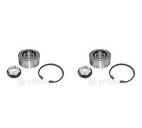 OPTIMAL 2X Mozzo Ruota Kit Cuscinetti Anteriore Per Ford Mondeo III B5Y BWY B4Y