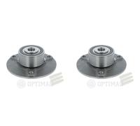 OPTIMAL 2X Mozzo Ruota Kit Cuscinetti Anteriore Per Smart Fortwo Coupe 451