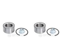 OPTIMAL 2X Mozzo Ruota Kit Cuscinetti Posteriore Per Dacia Duster Renault HM HM