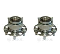 OPTIMAL 2X Mozzo Ruota Kit Cuscinetti Posteriore Per Honda Accord VIII CU CW