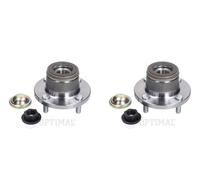 OPTIMAL 2x Mozzo Ruota Kit Cuscinetto Posteriore per Ford Fuoco Torneo Mazda 2