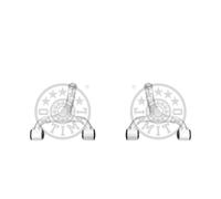 OPTIMAL 2x Wishbone Sinistra Destra per Mercedes-Benz Classe M W163 ML 270 CDI