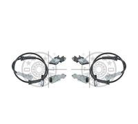 Optimal Abs Sensor Raddrehzahl Set Links Destra Per Renault Kangoo/Grand Kw0/1