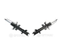 OPTIMAL Ammortizzatore Set SX Destra Asse Anteriore Adatto A per Ford B-Max JK