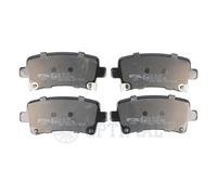 OPTIMAL BP-12454 Kit pastiglie freni