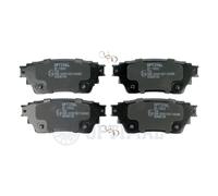 OPTIMAL BP-13002 Kit pastiglie freno, Freno a disco per MITSUBISHI