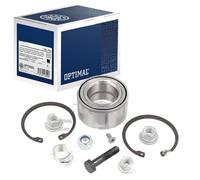 OPTIMAL Kit cuscinetto ruota 100022 Diametro interno: 40mm Diametro esterno: 72mm con anello sicurezza con bullone/vite con dado Compatibilità con VW Golf 3 1H1 Golf 2 19E, 1G1 Golf 4 Cabrio 1E, SEAT