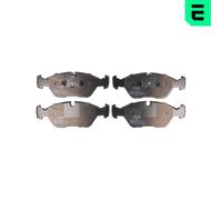 OPTIMAL Kit Pastiglie Freno Anteriore Per BMW 5 6 Porsche 928, 4 Pezzi