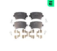 OPTIMAL Pastiglie Bremsbelegsatz Posteriore per VW Golf VI Audi A3 Sportback