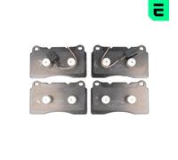 OPTIMAL Pastiglie Freno Bremsbelegsatz Frontale Adatto A per Alfa Romeo