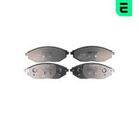 OPTIMAL Pastiglie Freno Bremsbelegsatz Frontale Adatto A per Chevrolet Spark
