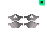 OPTIMAL Pastiglie Freno Bremsbelegsatz Frontale Adatto A per Renault Laguna II
