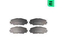 OPTIMAL Pastiglie Freno Bremsbelegsatz Frontale Adatto A per Toyota Auris Ruota