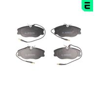 OPTIMAL Pastiglie Freno Bremsbelegsatz Frontale Adatto per Fiat Scudo Combinato