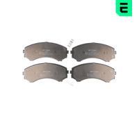 OPTIMAL Pastiglie Freno Bremsbelegsatz Frontale Adatto per Mitsubishi Pajero IV