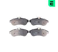 OPTIMAL Pastiglie Freno Bremsbelegsatz Frontale per Citroën C2 C3 Pluriel