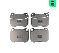 OPTIMAL Pastiglie Freno Bremsbelegsatz Frontale per Peugeot 504 Break 505 Talbot