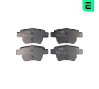 OPTIMAL Pastiglie Freno Bremsbelegsatz Posteriore Adatto A per Peugeot 207 Cc