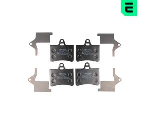 OPTIMAL Pastiglie Freno Bremsbelegsatz Posteriore Adatto per Citroën C5 I Break