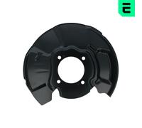 OPTIMAL Piastra di Ancoraggio Lamiera Paraspruzzi Disco Freno Frontale SX per