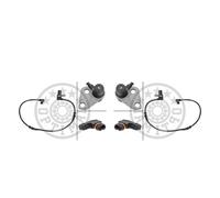 OPTIMAL Sensore ABS Sensore Contagiri Set Sinistra Destra per Mercedes-Benz