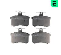 OPTIMAL Serie Pastiglie Freno Posteriori Per Audi A4 80 BP-09907 4 Pezzi