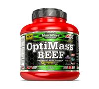 Optimass - Beef Gainer Doppio Cioccolato Bianco, 2500 g