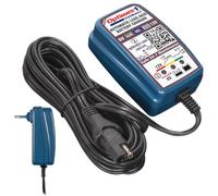 Optimate 1 VoltMatic 6V/12V Caricabatterie con Mantenitore - Sistema Automatico 4 Fasi a Goccia (0,6A) - per Batterie Piombo Std AGM Gel - Intelligente Sicuro