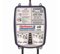 Optimate 3 Dual Bank Caricabatterie 12V 0.8A Mantenitore