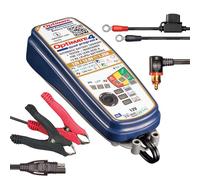 Optimate 4 Quad Program | Premium Edition, TM631-PR, Gold Serie: 9-Step 12V / 12.8V 1.25A Sigillato Batteria Risparmio Caricabatterie & Mantenitore