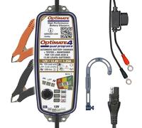 Optimate 4 Quad Programma, TM631, serie Gold: 9-Step 12V / 12.8V 1.25A Sigillato Batteria Risparmio Caricabatterie & Mantenitore