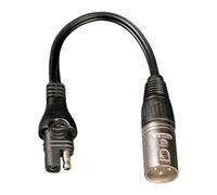 OptiMate Cable O49 - Adattatore SAE a 3 pin XLR maschio per la ricarica di batterie da 24 V
