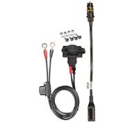 Optimate - Kit di Prese per Montaggio a Pannello da 12 V, Resistente alle intemperie con Cavo di Collegamento SAE