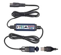 Optimate TecMate USB O-108, Caricabatterie in Linea USB Smart 3300 mA, con modalità Stand-by e Monitor della Batteria del Veicolo
