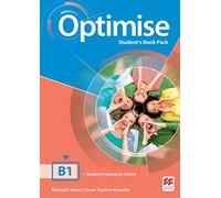 Optimise B1 Student's Book Pack