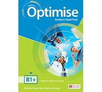 Optimise B1+ Student's Book Pack