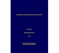 Optimising the continuous final mixing of rubber compounds