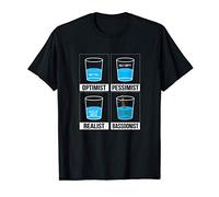 Optimist Pessimist Realist Bassoonist Wet Reed Maglietta