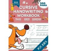 Optimistic Pixel Cursive Handwriting Workbook for Kids (Tascabile)