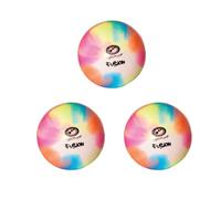 Optimum Fusion - Palline da hockey resistenti per allenamento e allenamento, prestazioni di lunga durata, resistenti a strappi e rotture, per un gioco migliore, confezione da 3, multicolore