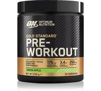 Optimum Nutrition Gold Standard Pre-workout in Polvere con Creatina Monoidrato Gusto Mela Verde - Barattolo da 330g