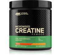 Optimum Nutrition Micronised Creatine Powder per migliorare le prestazioni sportive aroma Orange 247.5 g
